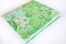 2025 Planner - Mini Horizontal Layout, Spiral Bound - "Tropical Greens" (#411)